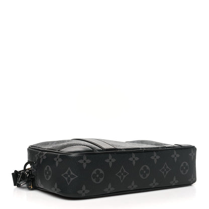 Louis Vuitton Monogram Eclipse Pouch Black 3 of 7