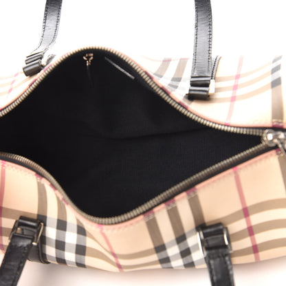 Burberry House Check Barrel Bag Black 5 of 10