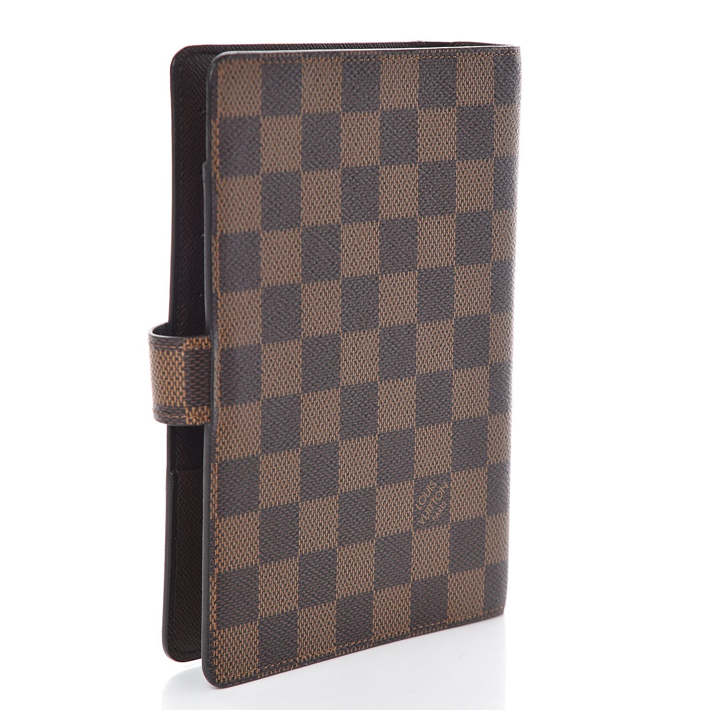 Damier Ebene Medium Ring Agenda Cover
