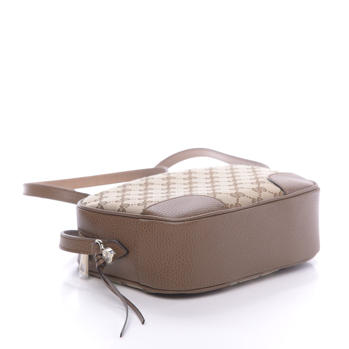 Monogram Mini Bree Messenger Bag Beige Tabacco