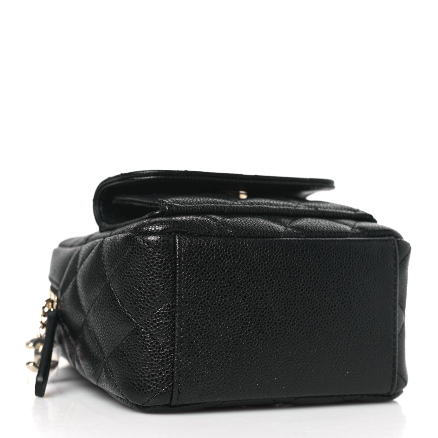 Chanel Caviar Quilted CC Mini Classic Backpack Black 4 of 10