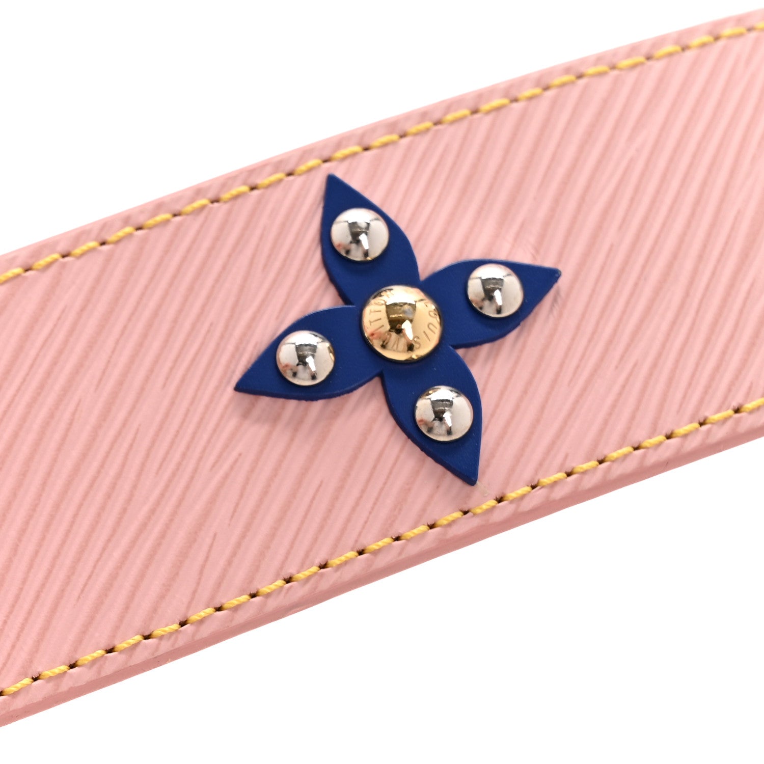 Louis Vuitton Epi Mechanical Flowers Bandouliere Shoulder Strap Rose Ballerine 7 of 8