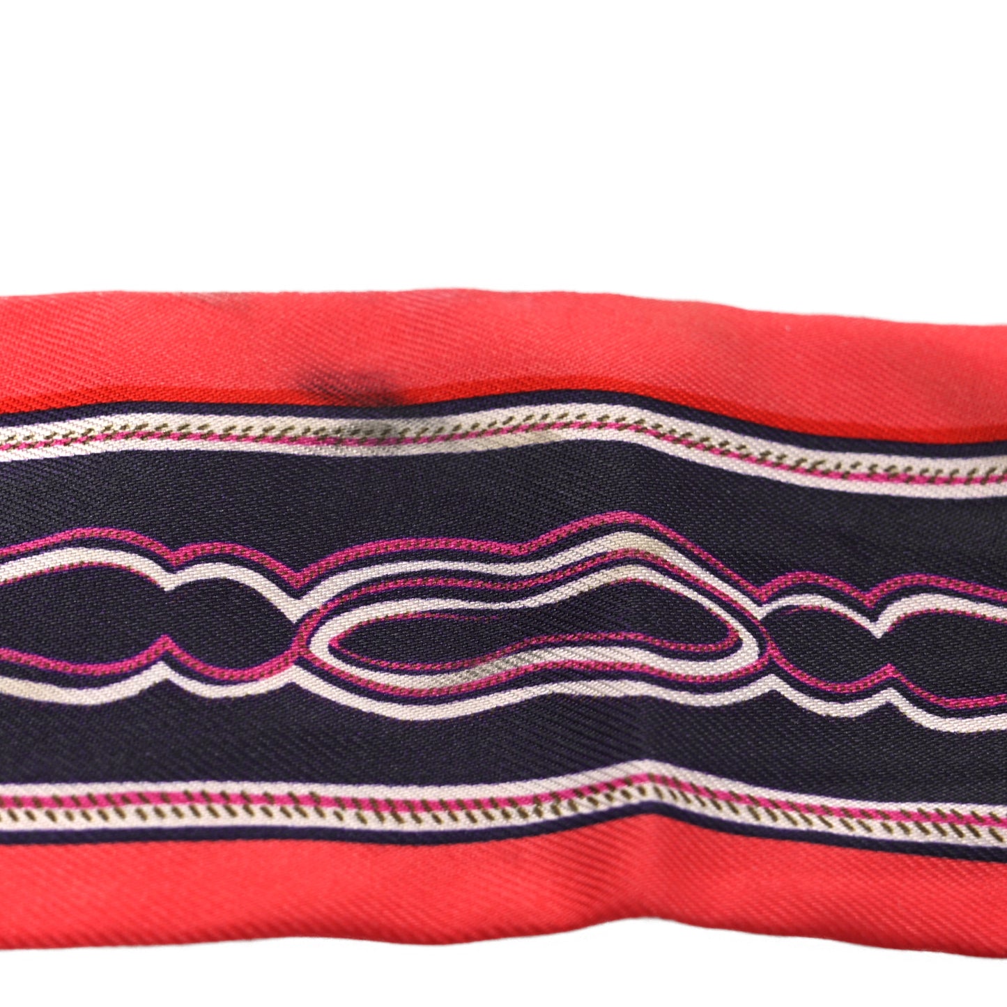 Silk Maillons Twilly Rouge Indigo Fuchsia