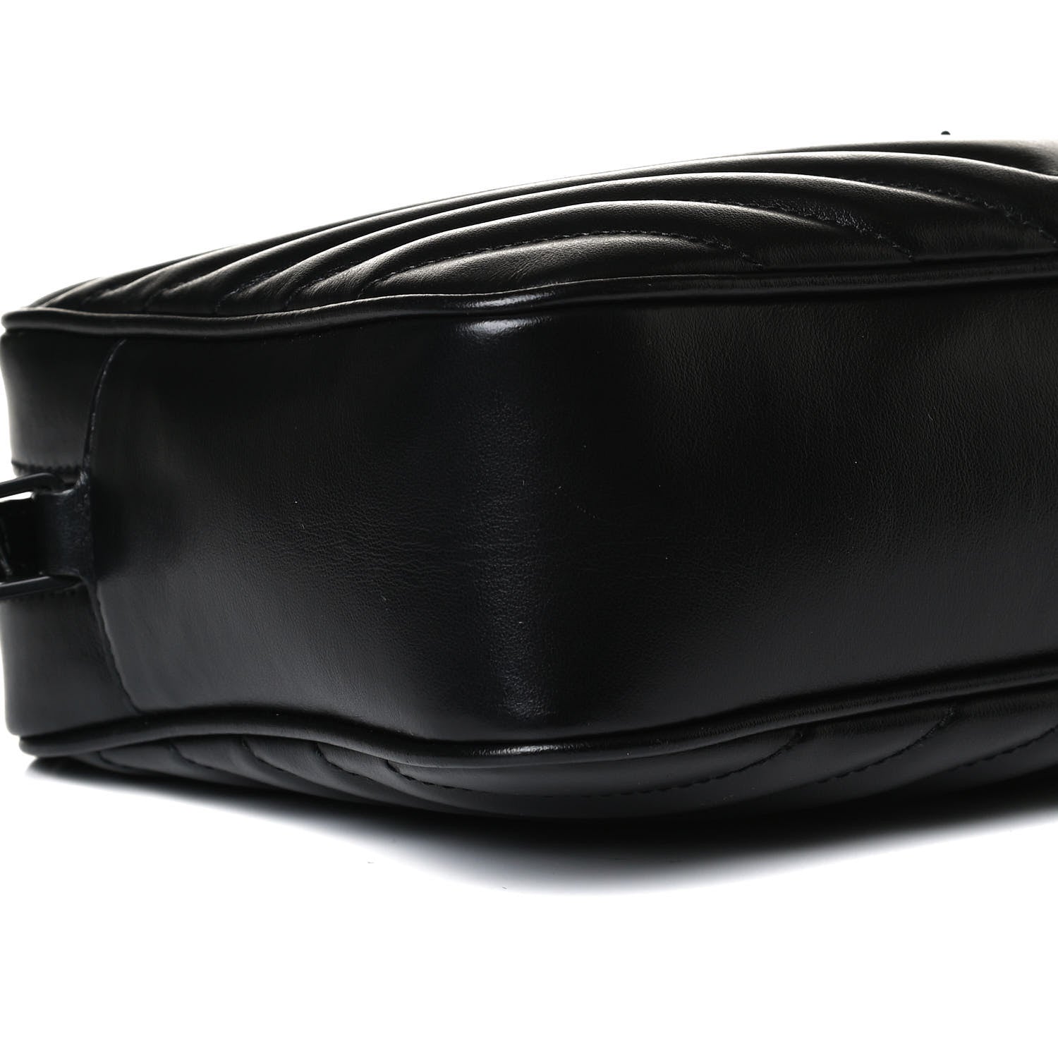 Saint Laurent Calfskin Matelasse Monogram Lou Camera Bag Black 9 of 16