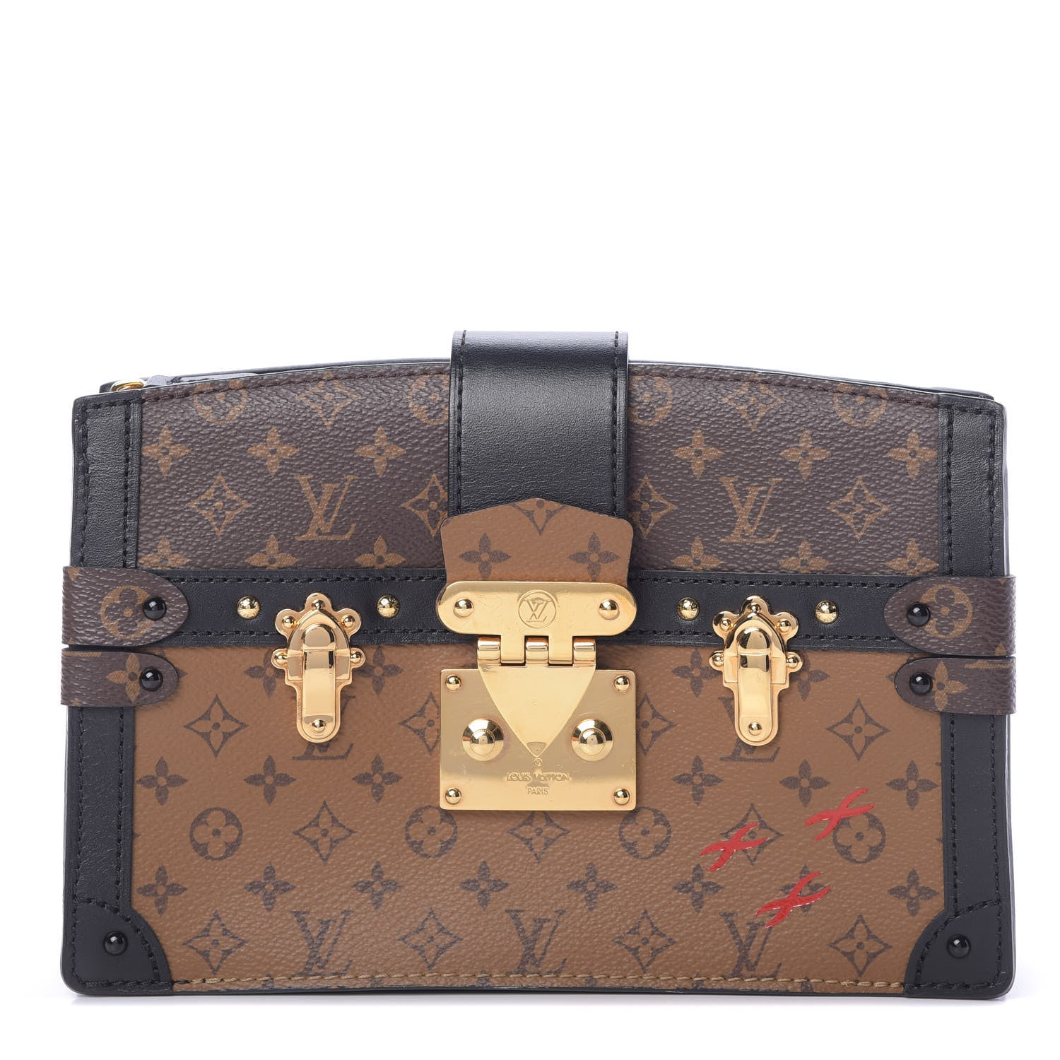 Louis Vuitton Reverse Monogram Trunk Clutch 1 of 11