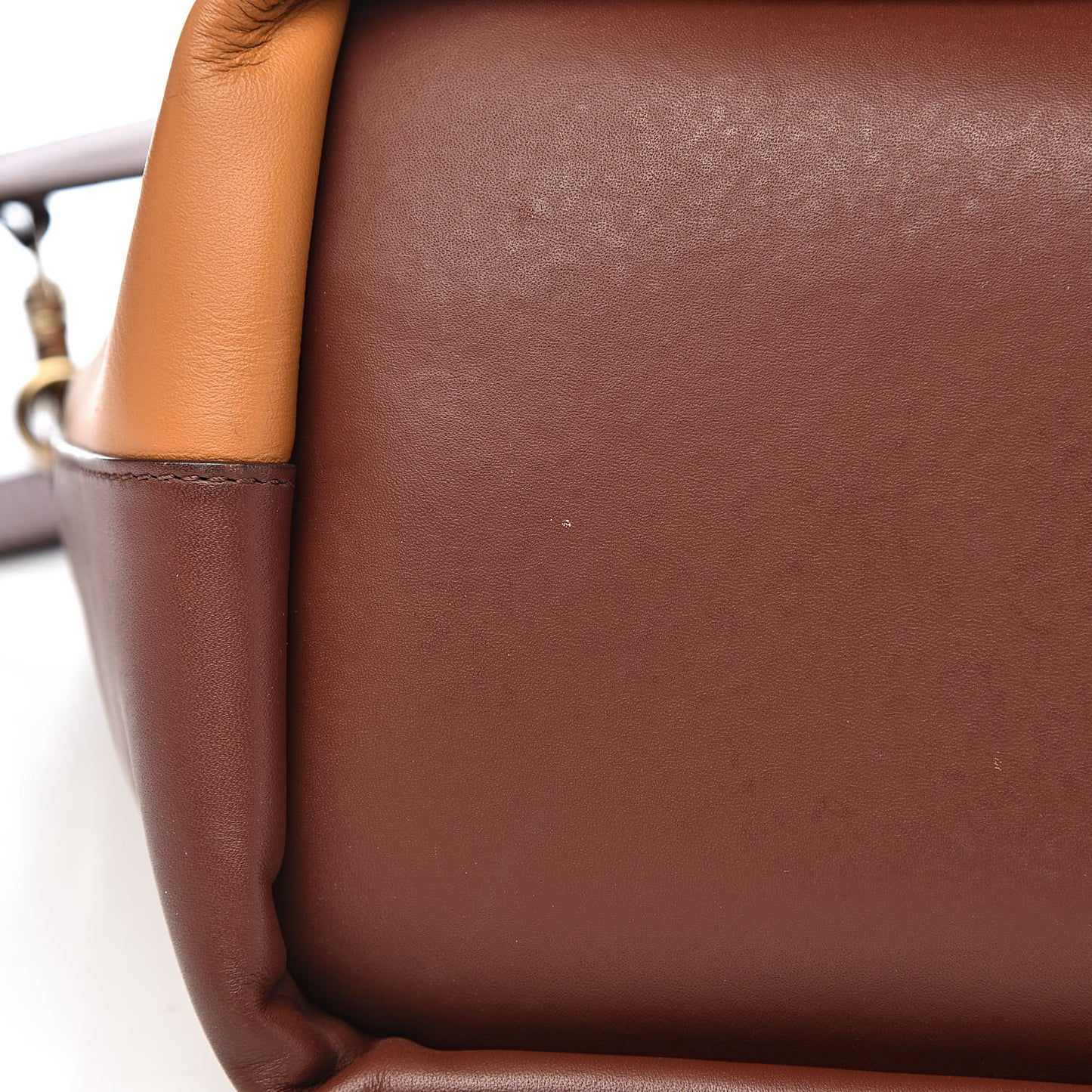 Smooth Calfskin Large Baylee Tote Yummy Cookie