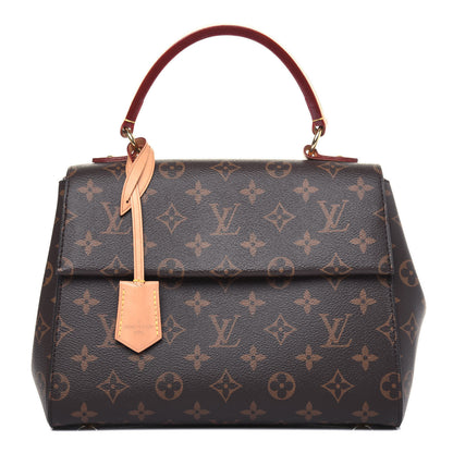 Louis Vuitton Monogram Cluny BB Bordeaux Fuchsia 1 of 15