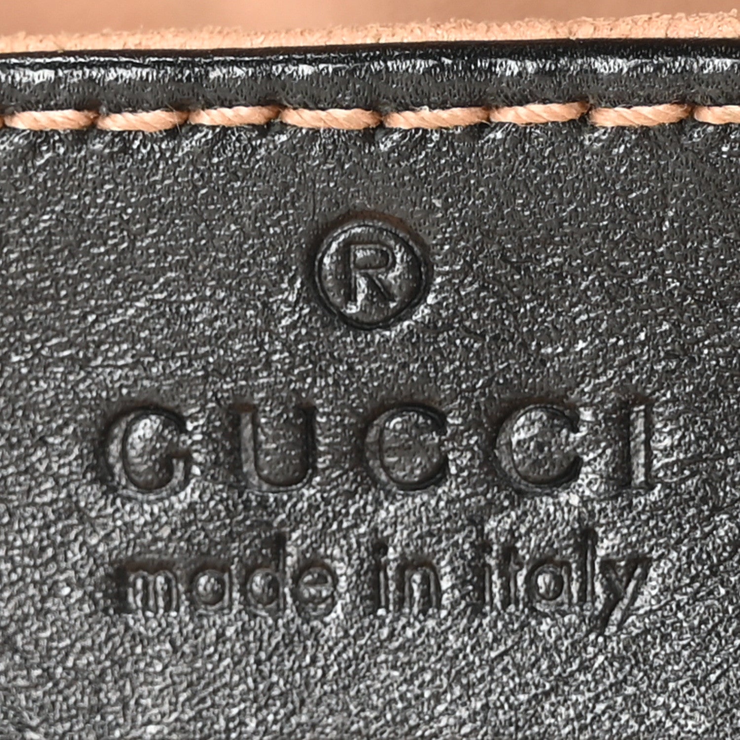 Gucci Calfskin Matelasse GG Marmont Belt Bag 75 30 Black 6 of 11