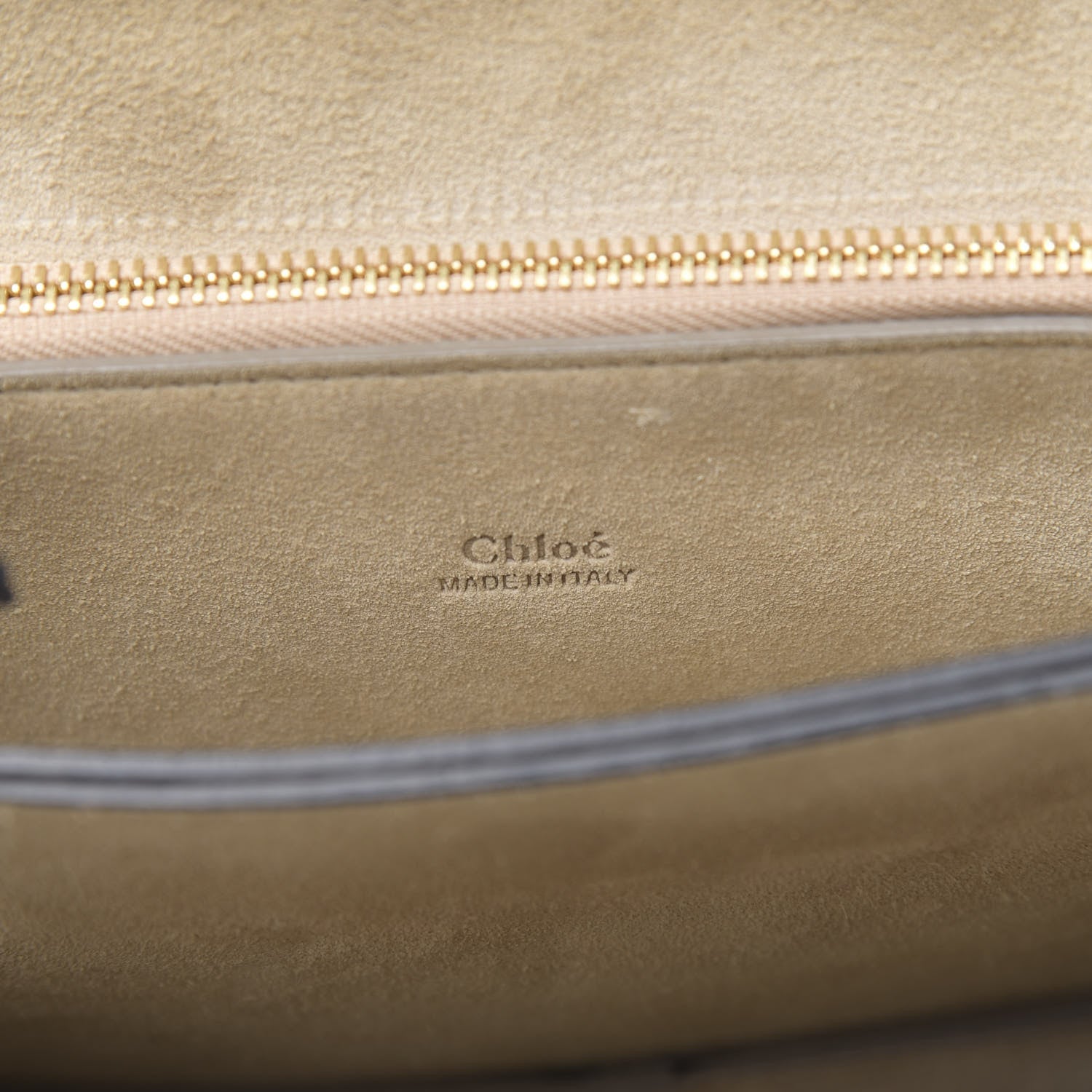Chloe Suede Calfskin Medium Faye Shoulder Bag Black 6 of 13