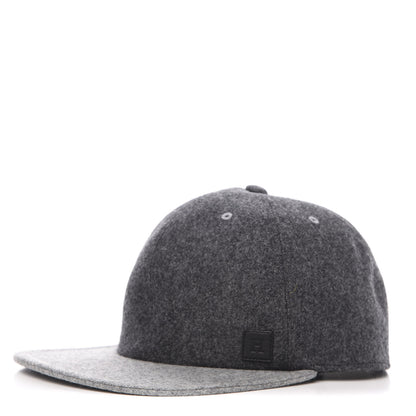 Hermes Cashmere Texas Hat 57 Charbon Gris 1 of 5