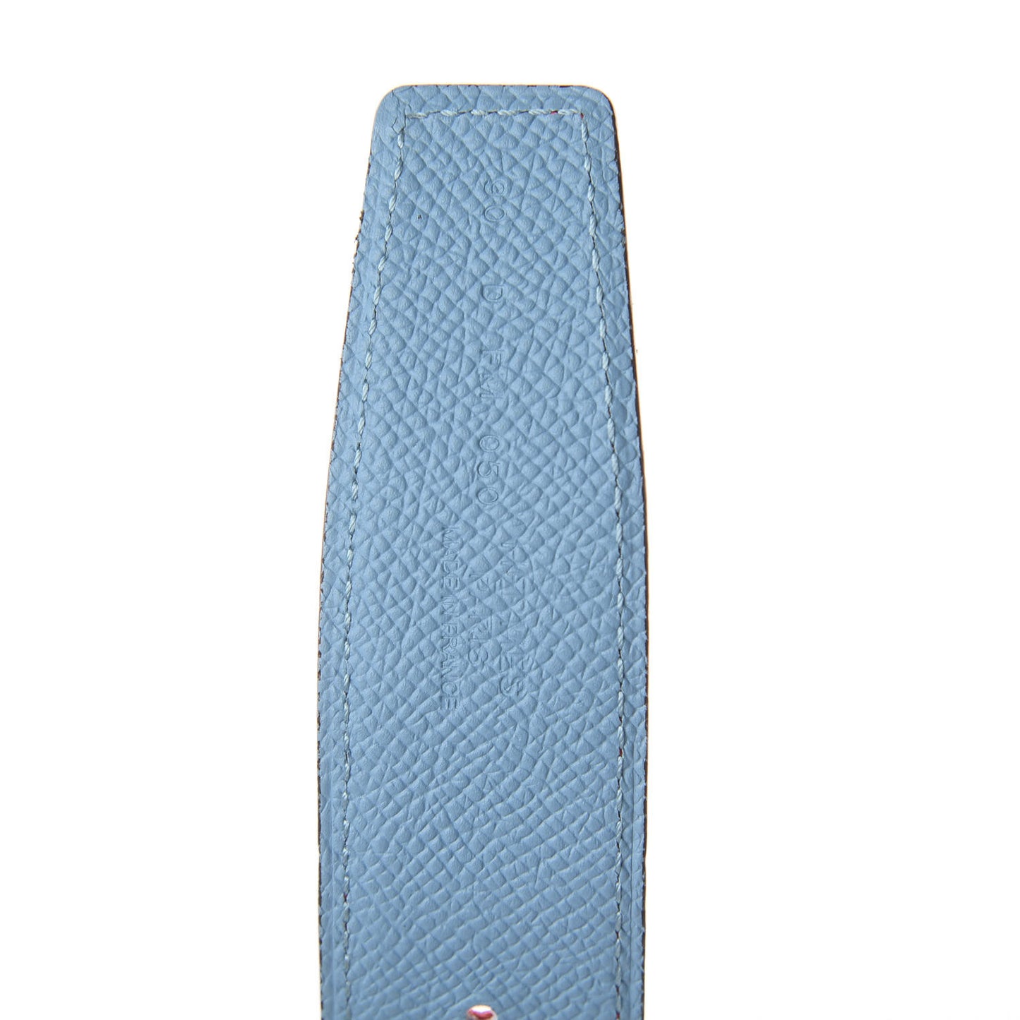 Epsom 32mm Matte H Belt 90 Rouge De Coeur Bleu Du Nord