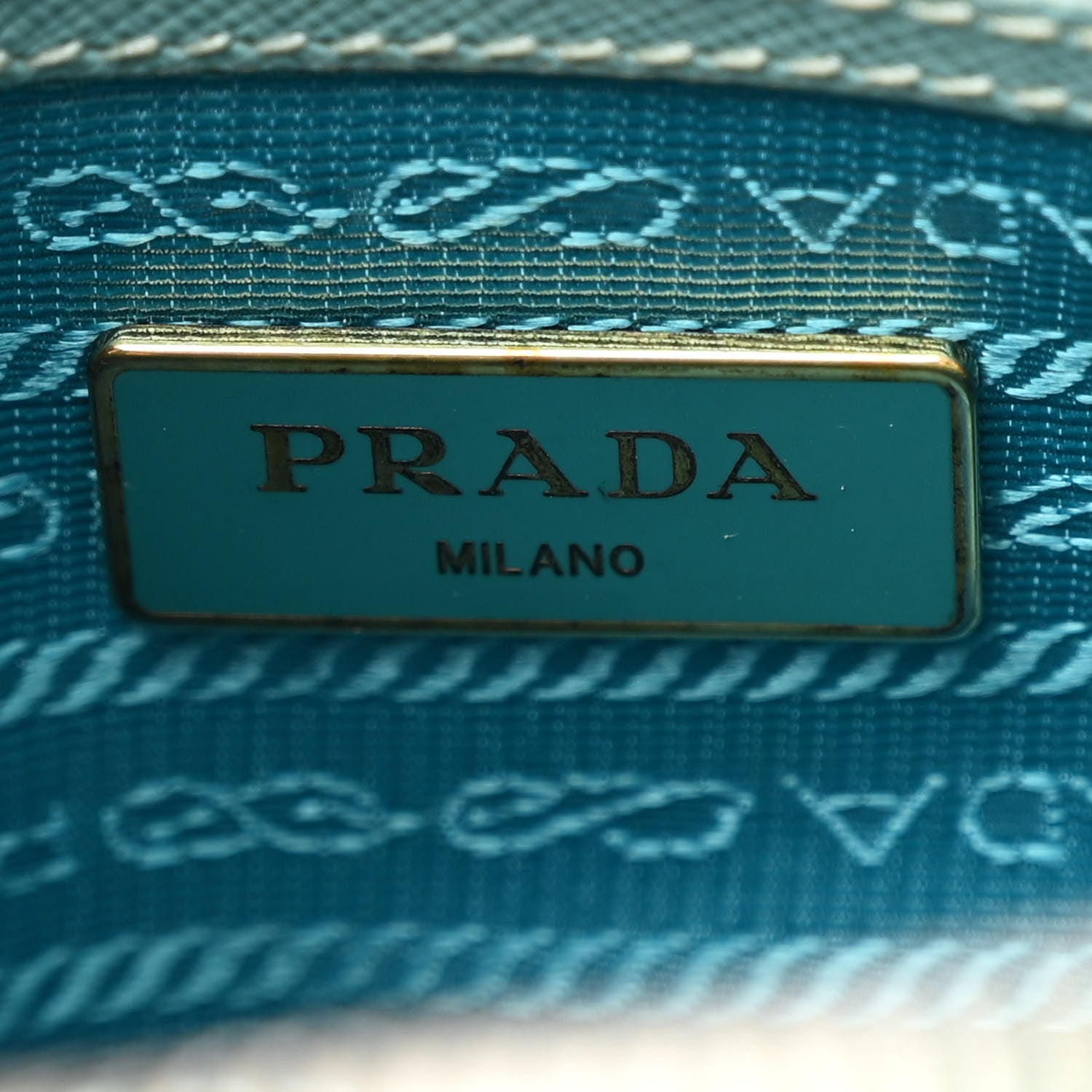 Prada Saffiano Lux Small Promenade Tote Anice 7 of 13