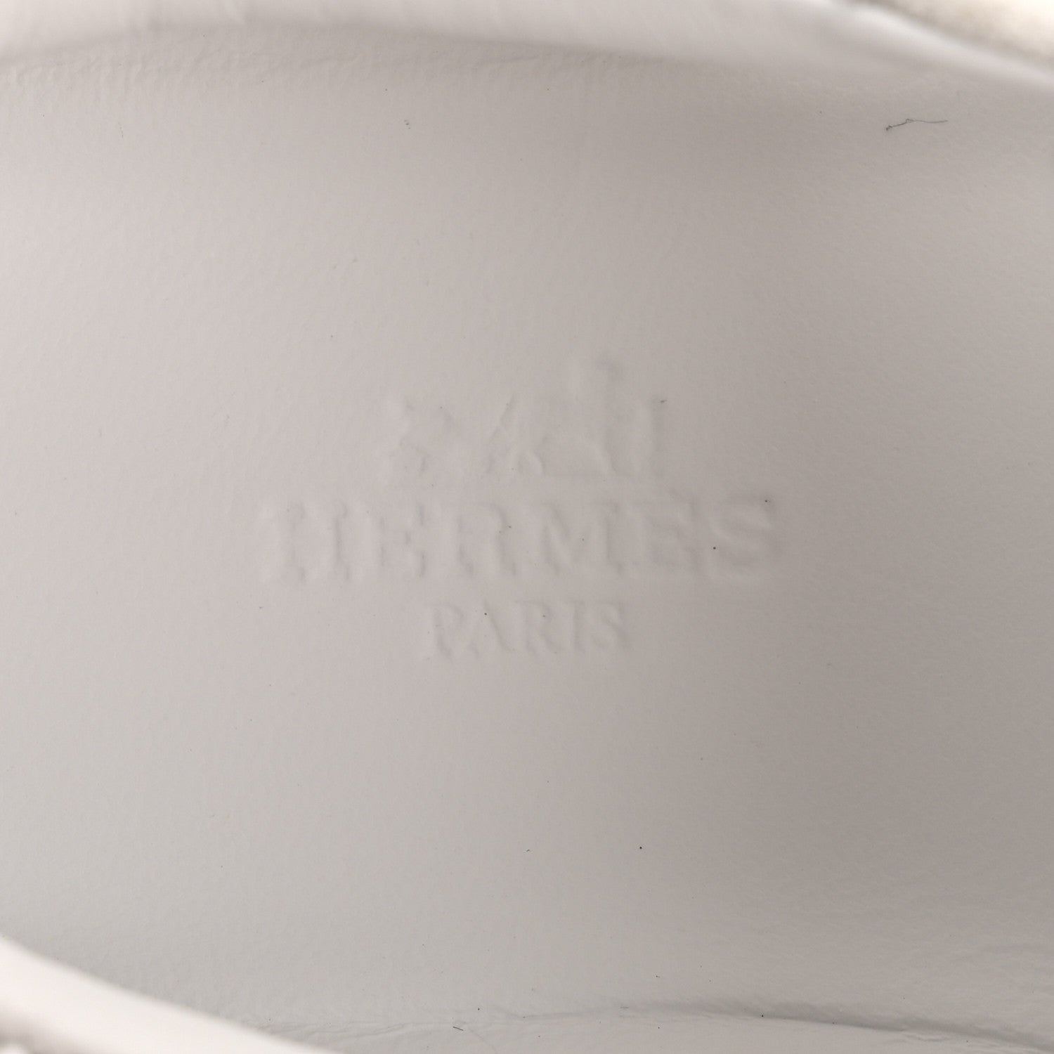 Hermes Air Mesh Suede Goatskin Bouncing Sneakers 37 White Orange Pink 9 of 9