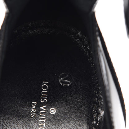 Louis Vuitton Patent Monogram Corcovado Flat Derby 41 Black 8 of 8
