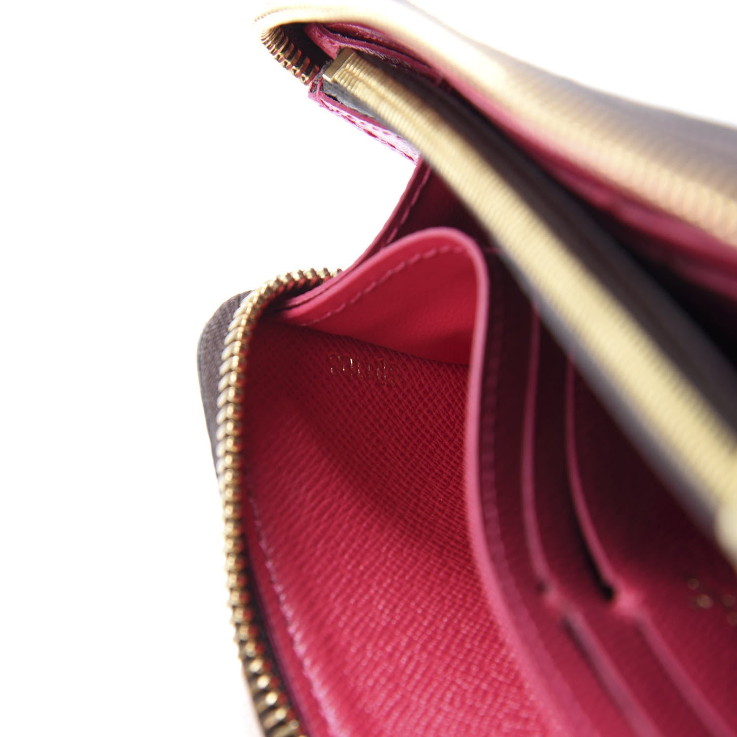 Louis Vuitton Monogram Clemence Wallet Fuchsia 9 of 9