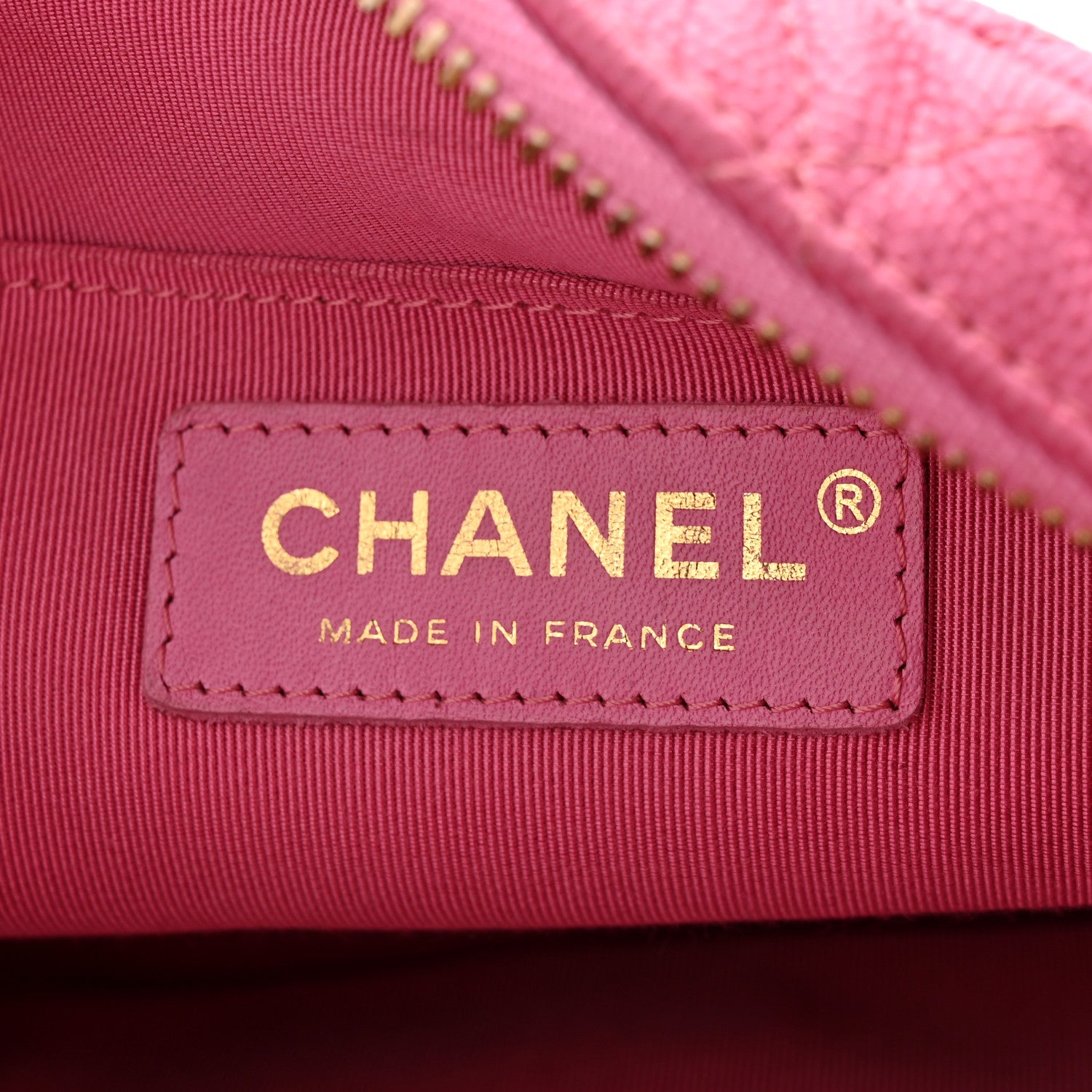Chanel Caviar Quilted CC Day Camera Case Pink 6 of 10