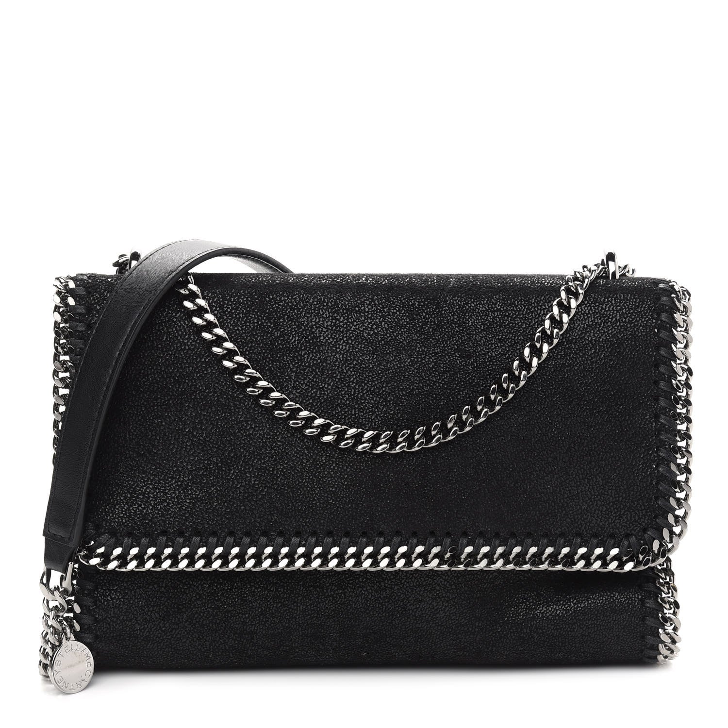 Stella McCartney Shaggy Deer Falabella Messenger Black 1 of 9