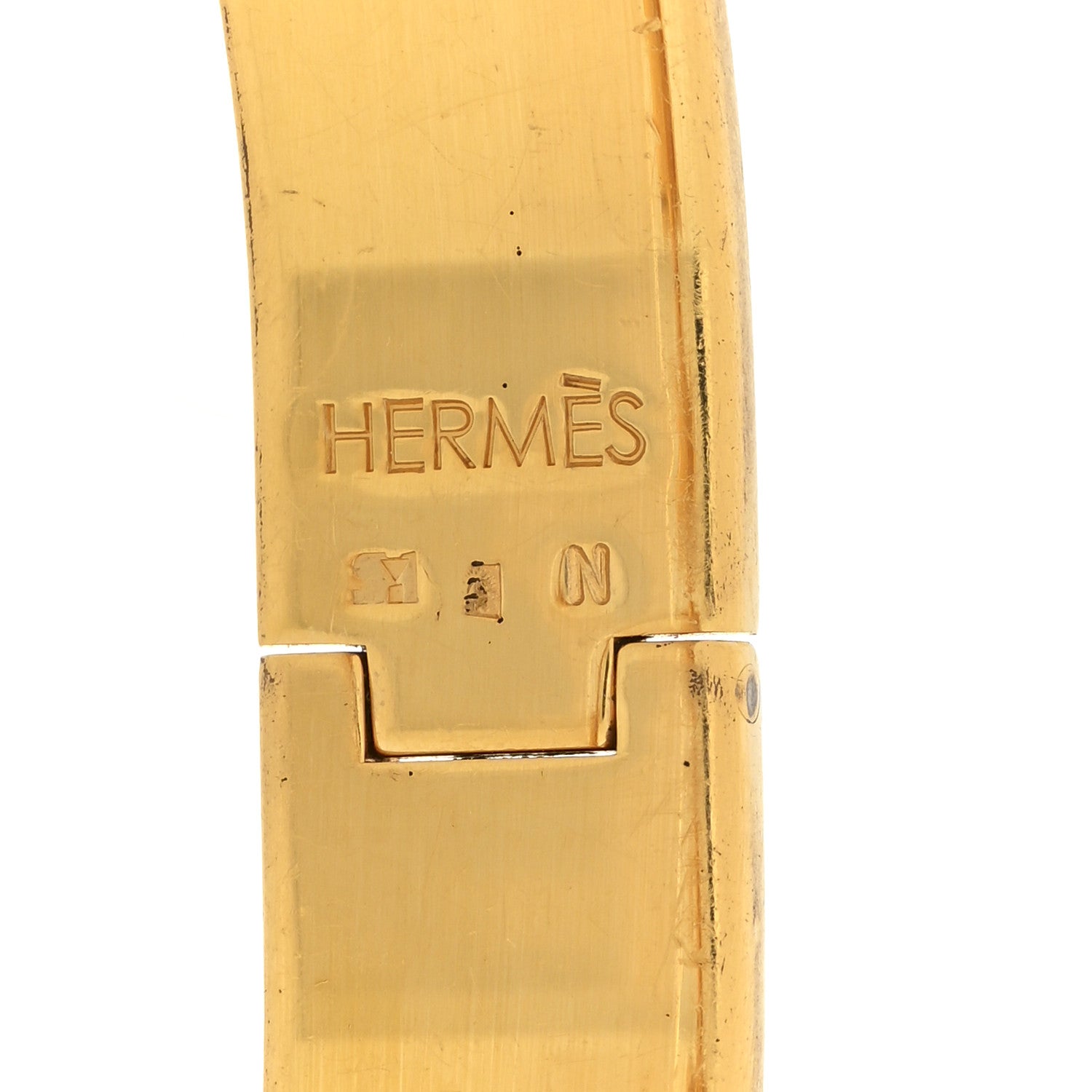 Hermes Enamel Narrow Clic Clac H Bracelet PM Black 4 of 4