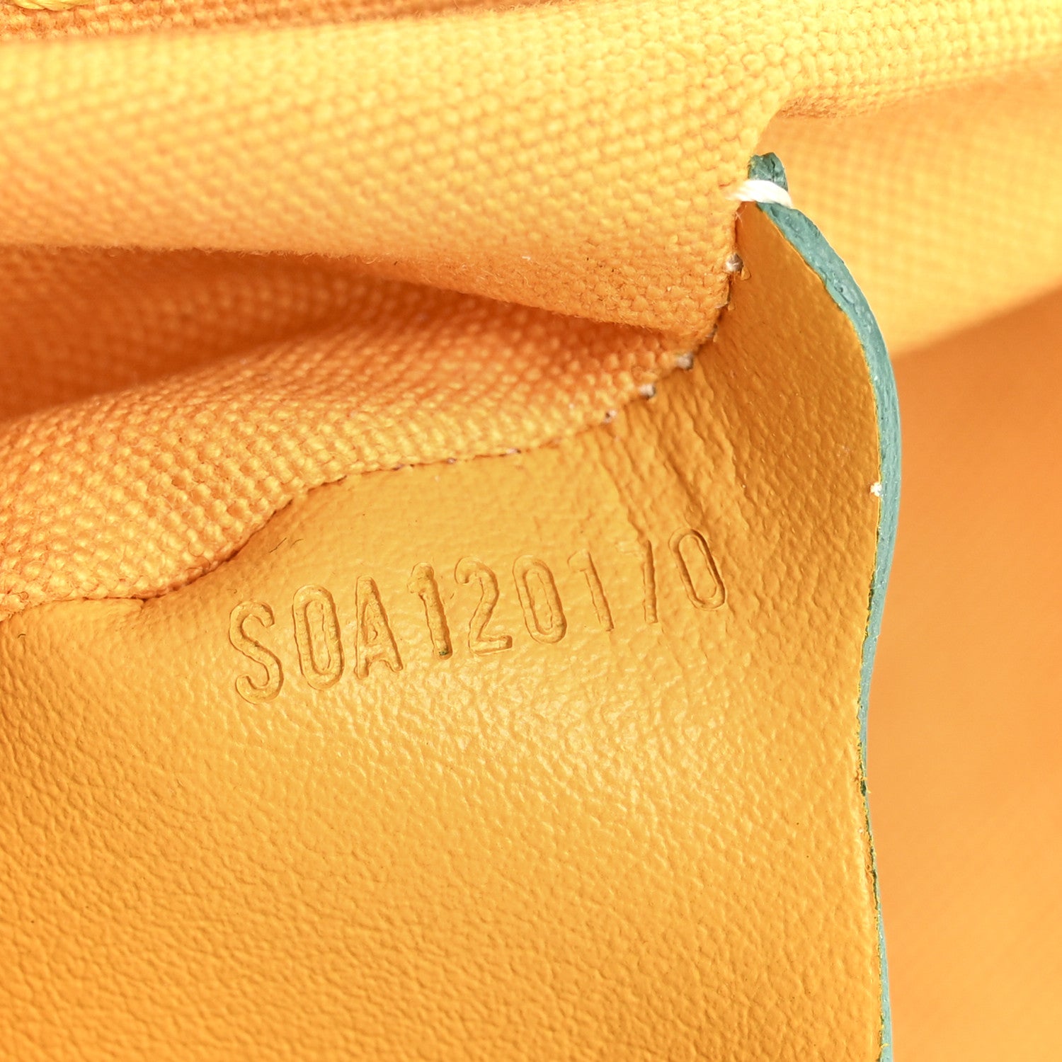 Goyard Goyardine Senat Pochette MM Green 7 of 11