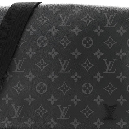 Louis Vuitton LOUIS VUITTON Monogram Eclipse District PM Black 8 of 10