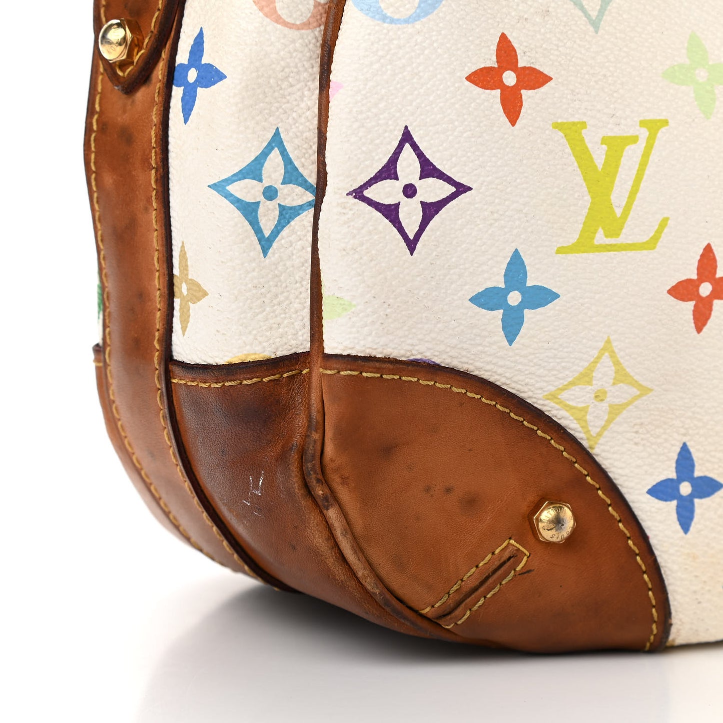 Monogram Multicolor Greta White