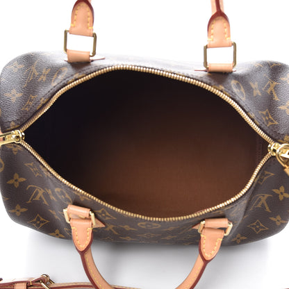 Louis Vuitton Monogram Speedy Bandouliere 30 5 of 10