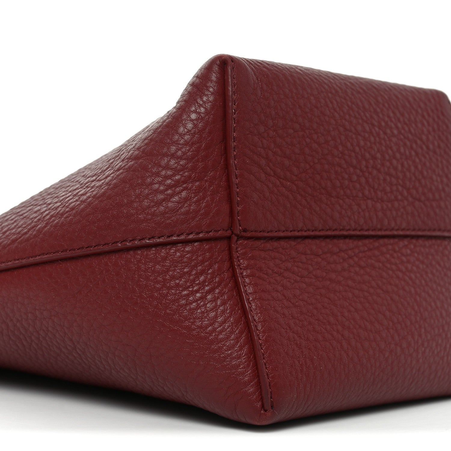 The Row Grained Calfskin Small N/S Park Tote Terracotta 8 of 9