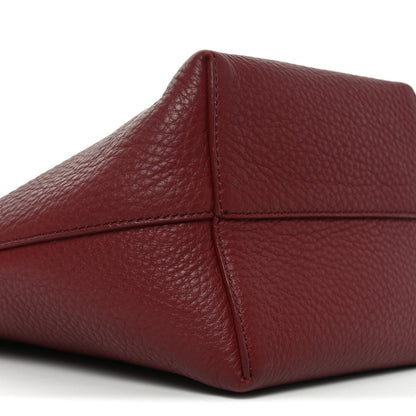 The Row Grained Calfskin Small N/S Park Tote Terracotta 8 of 9
