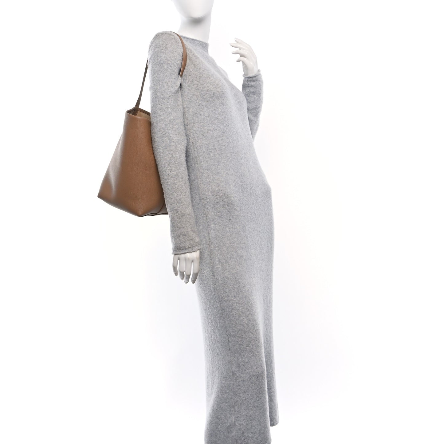 Grained Calfskin Medium N/S Park Tote Sandpit