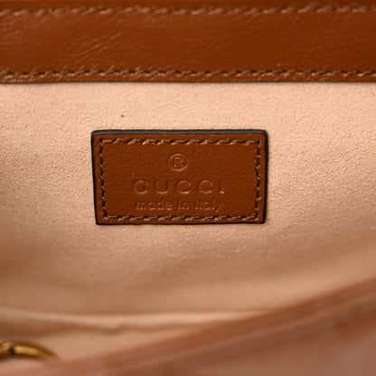 Gucci Azalea Calfskin Matelasse Diagonal Super Mini GG Marmont Shoulder Bag Cuir 6 of 10