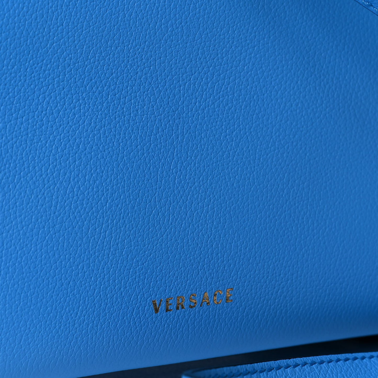 Calfskin Medium La Medusa Bag DV Blue