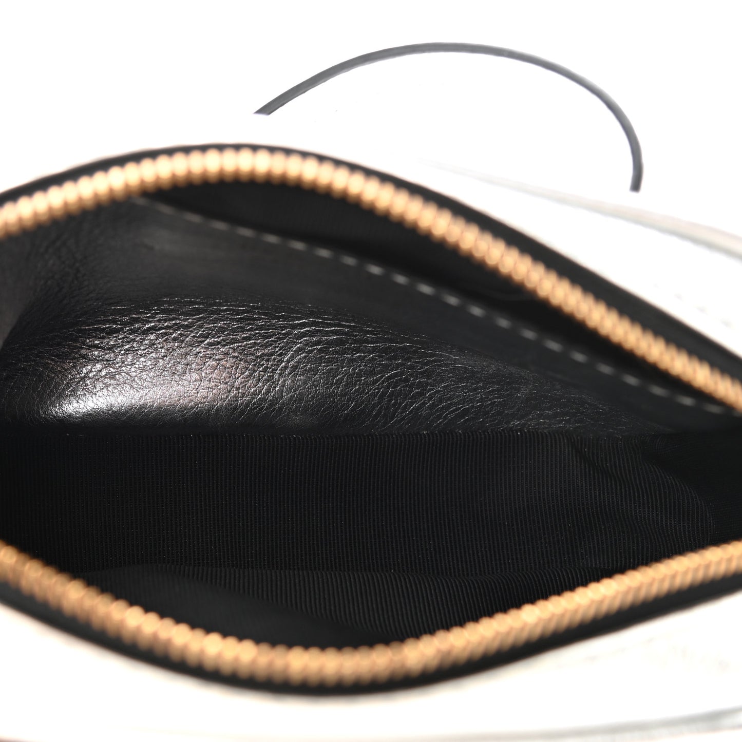Metallic Smooth Calfskin 1983 Knight Check Link Bum Bag Silver