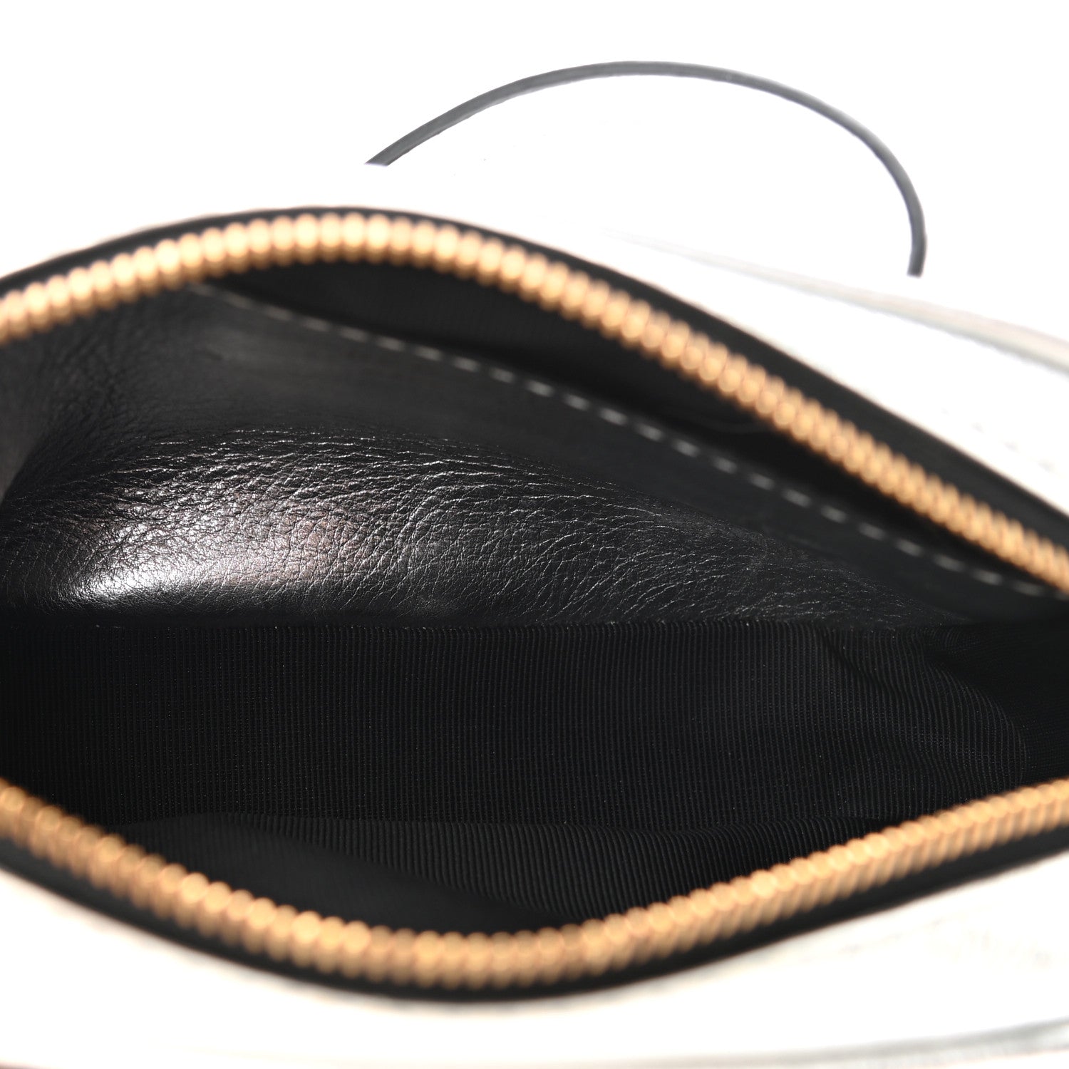 Burberry Metallic Smooth Calfskin 1983 Knight Check Link Bum Bag Silver 5 of 10