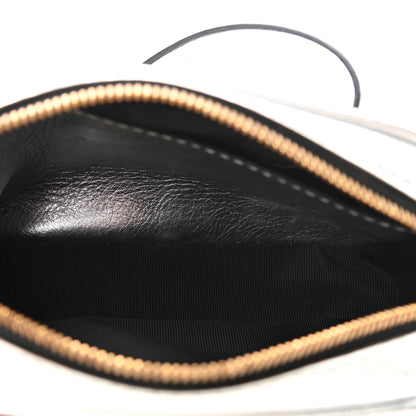 Burberry Metallic Smooth Calfskin 1983 Knight Check Link Bum Bag Silver 5 of 10