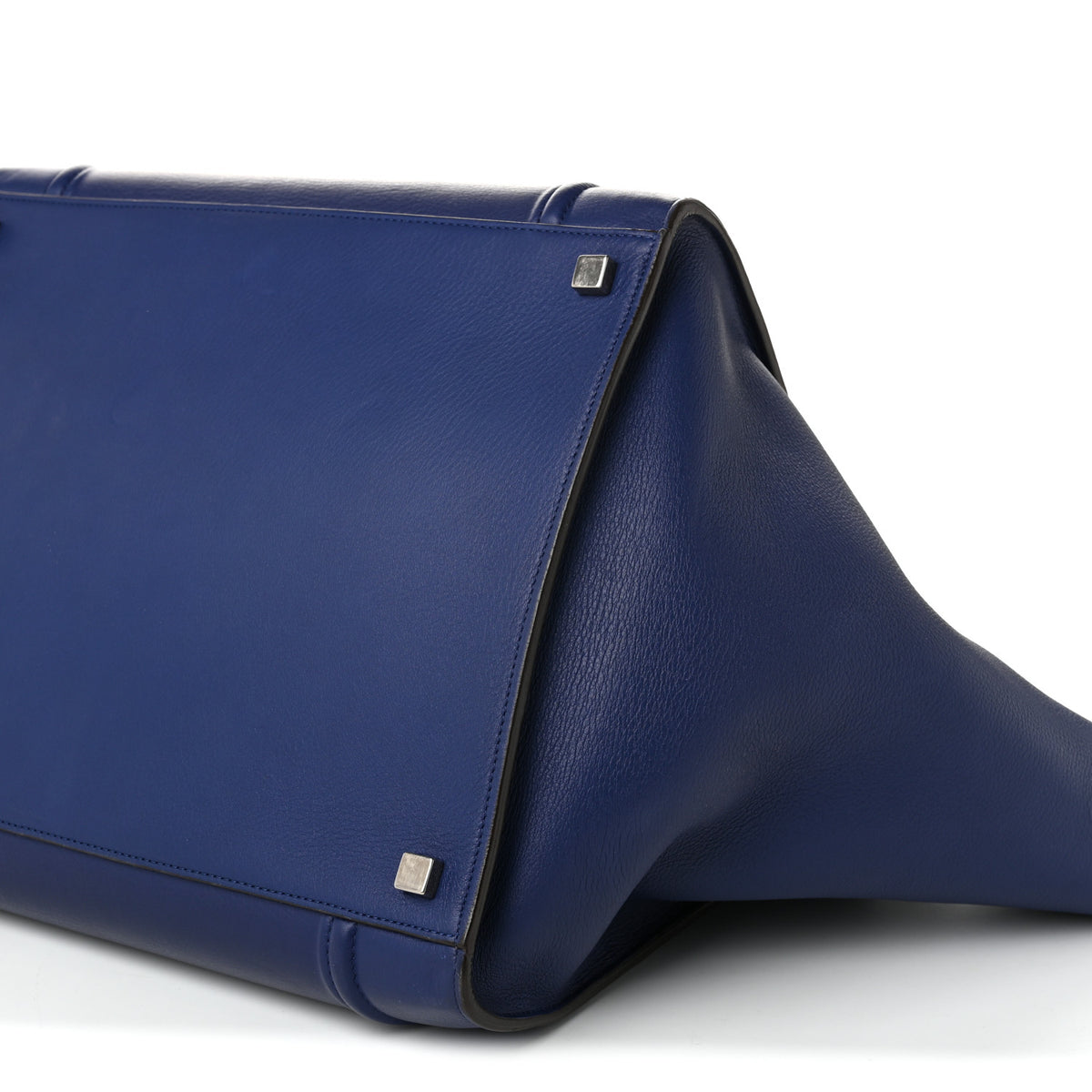 Grained Calfskin Medium Phantom Luggage Indigo