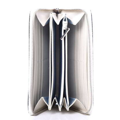Gucci X SEGA Calfskin GUCCY Stars Zip Around Wallet Mystic White Gold 5 of 6