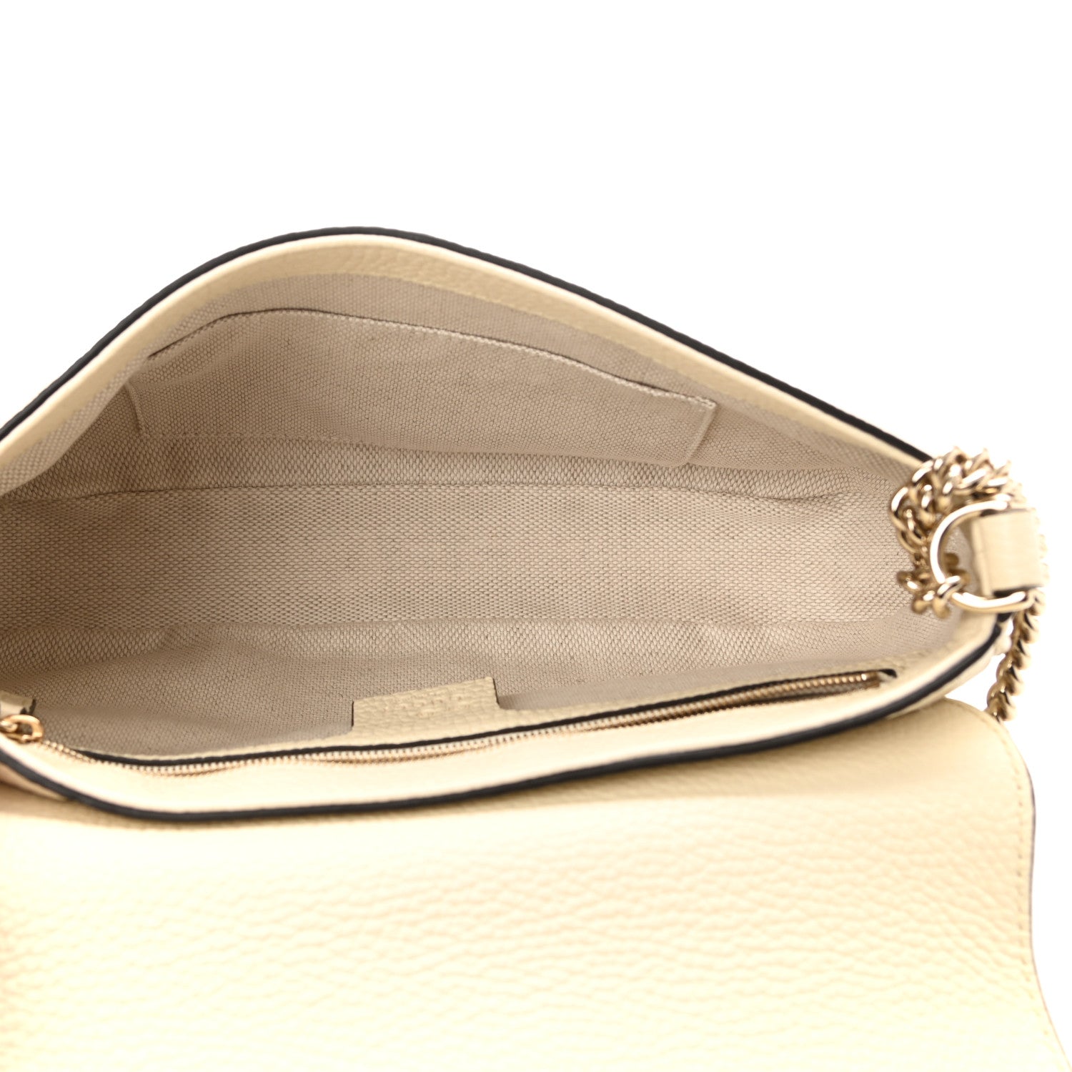 Gucci Cellarius Calfskin Medium Soho Flap Crossbody Ivoire 5 of 10