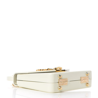 Gucci Plexiglass Mini Sylvie 1969 Top Handle Bag Ivory 4 of 11