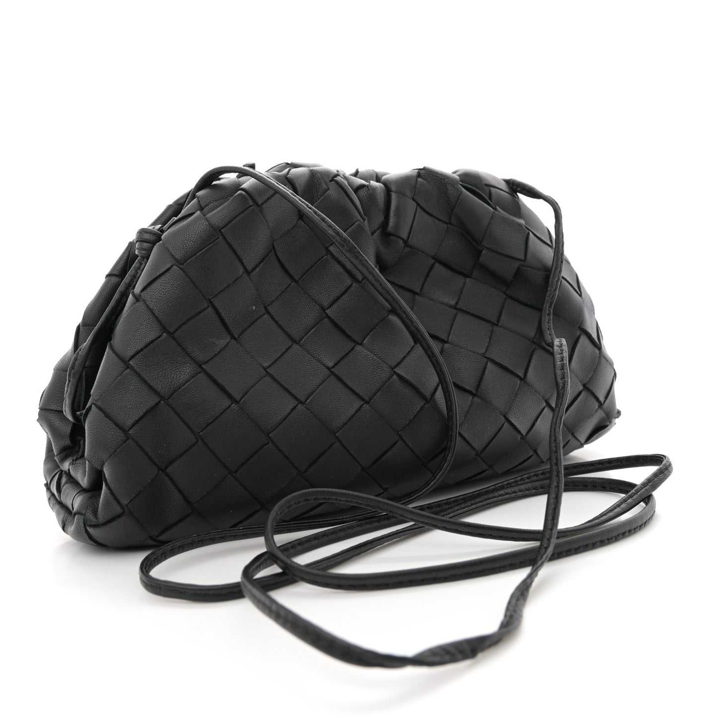 Nappa Intrecciato The Mini Pouch Black