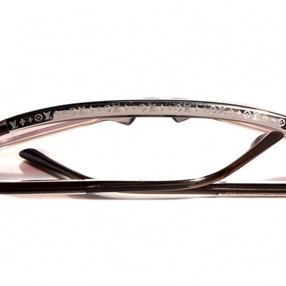 Louis Vuitton Acetate Evidence Sunglasses Brown Z0241W 7 of 11