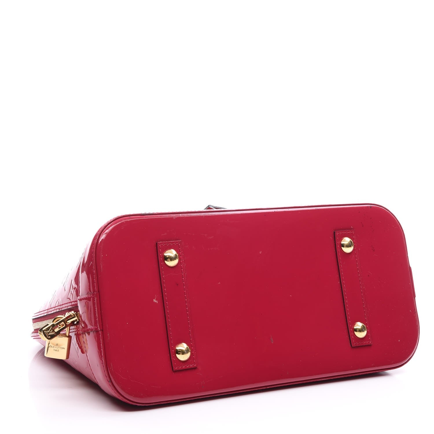 Louis Vuitton Vernis Alma MM Rose Indien 4 of 11