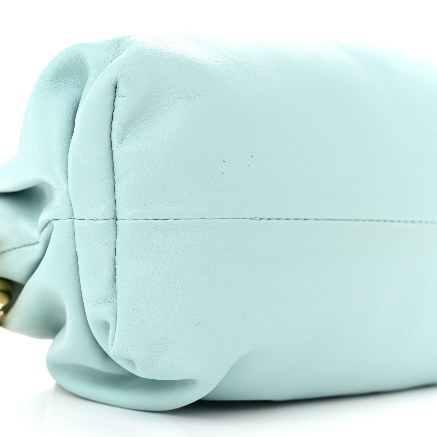Bottega Veneta Calfskin The Pouch Chain Spearmint 9 of 10