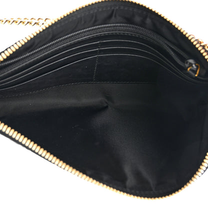 Gucci Guccissima Signature Wrist Wallet Black 5 of 9