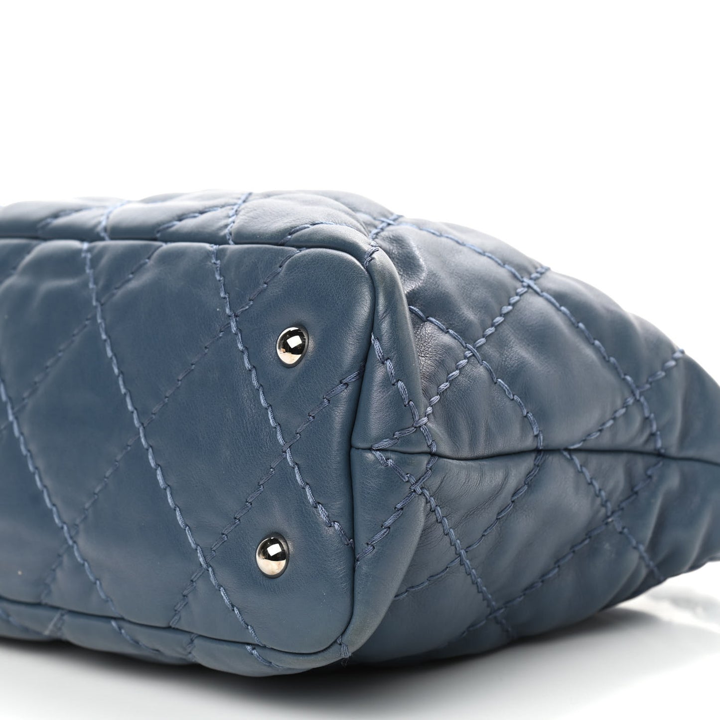 Calfskin Love Me Tender Shoulder Bag Blue