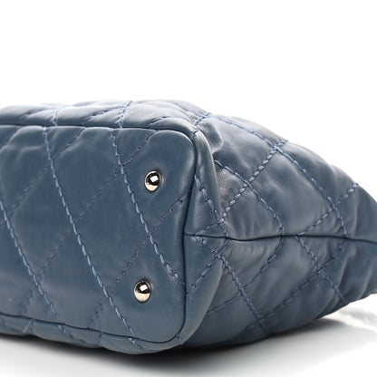 Chanel Calfskin Love Me Tender Shoulder Bag Blue 8 of 8