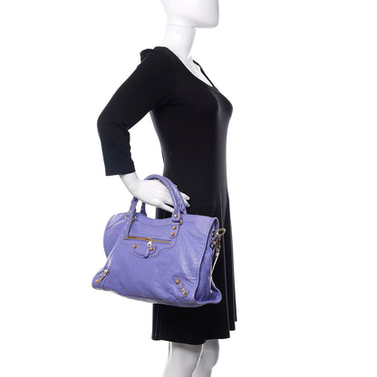Balenciaga Agneau Giant 12 Gold Hardware City Mauve Light Mauve 2 of 11