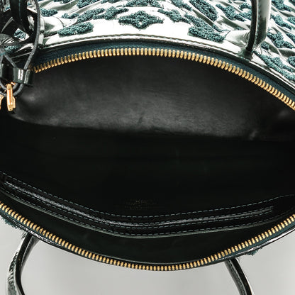 Louis Vuitton Patent Lambskin Fascination Lockit Vert Fonce 5 of 7