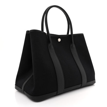 Hermes Toile Negonda Garden Party Tote 36 MM Black 3 of 12