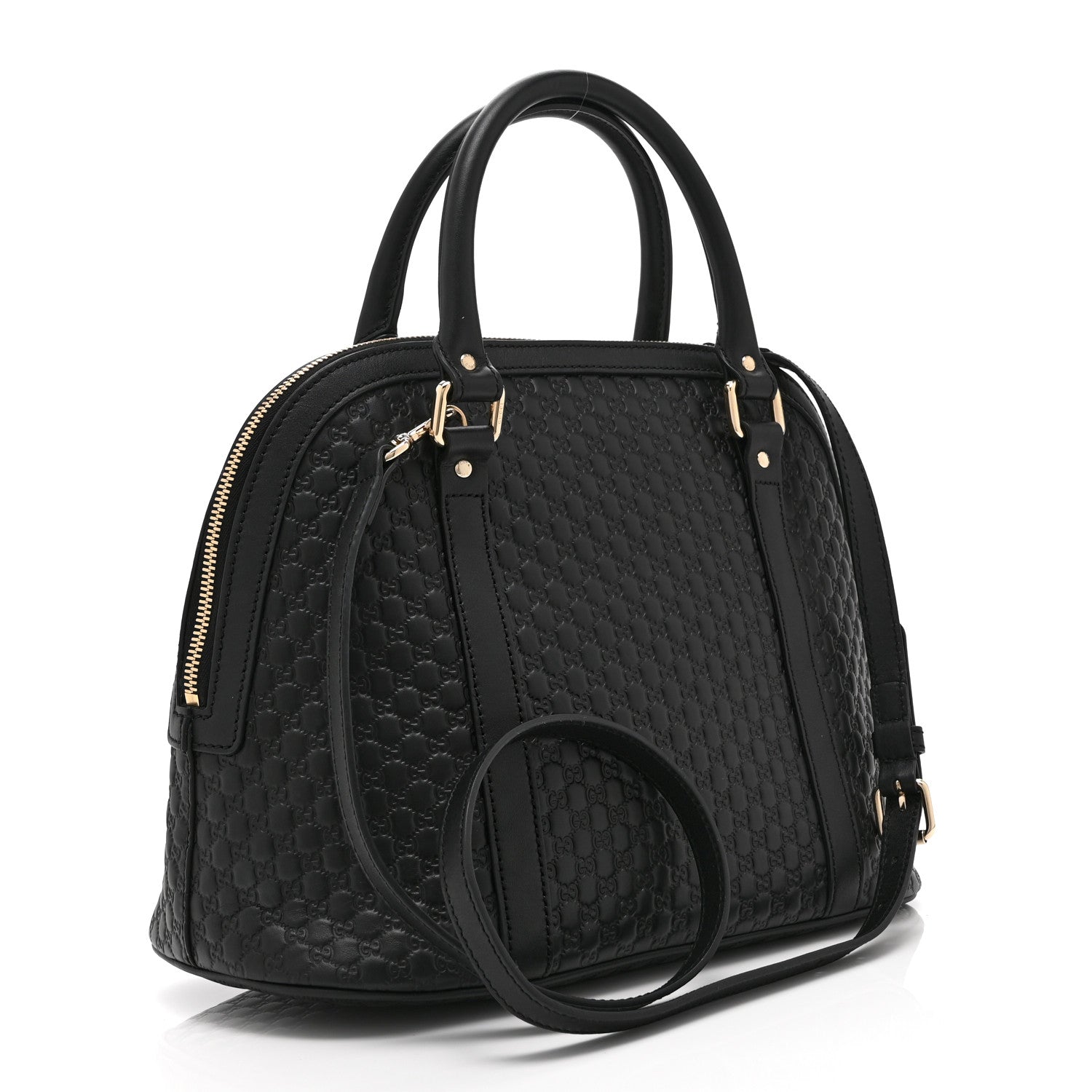 Gucci Microguccissima Medium Dome Bag Black 3 of 11