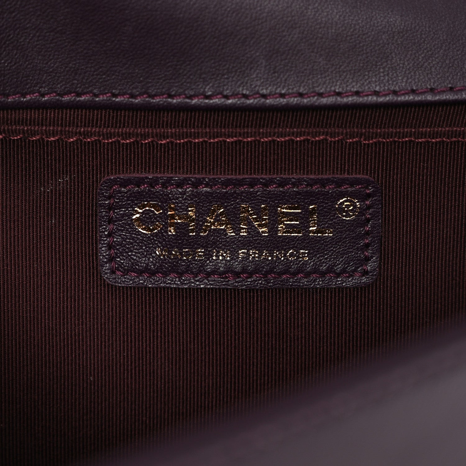 Chanel Lambskin Quilted Medium Boy Flap Purple 6 of 10